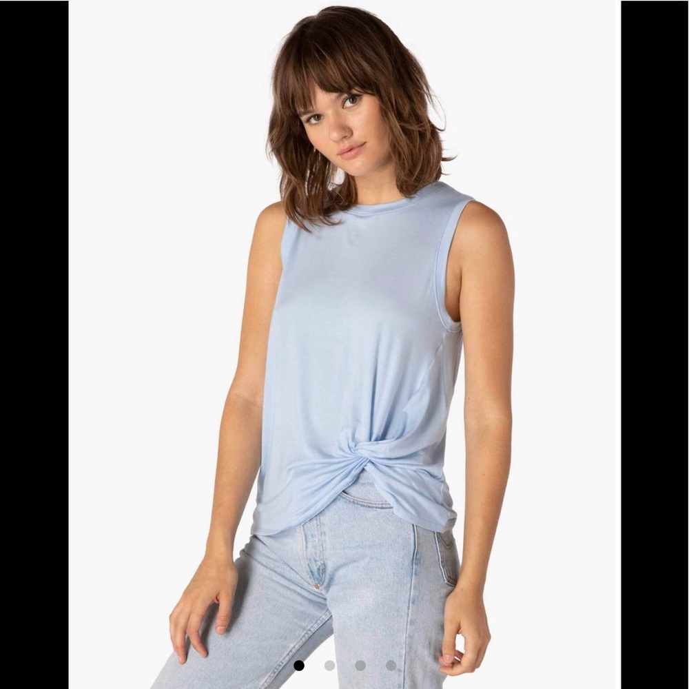 Twist Goodbye Muscle Tank